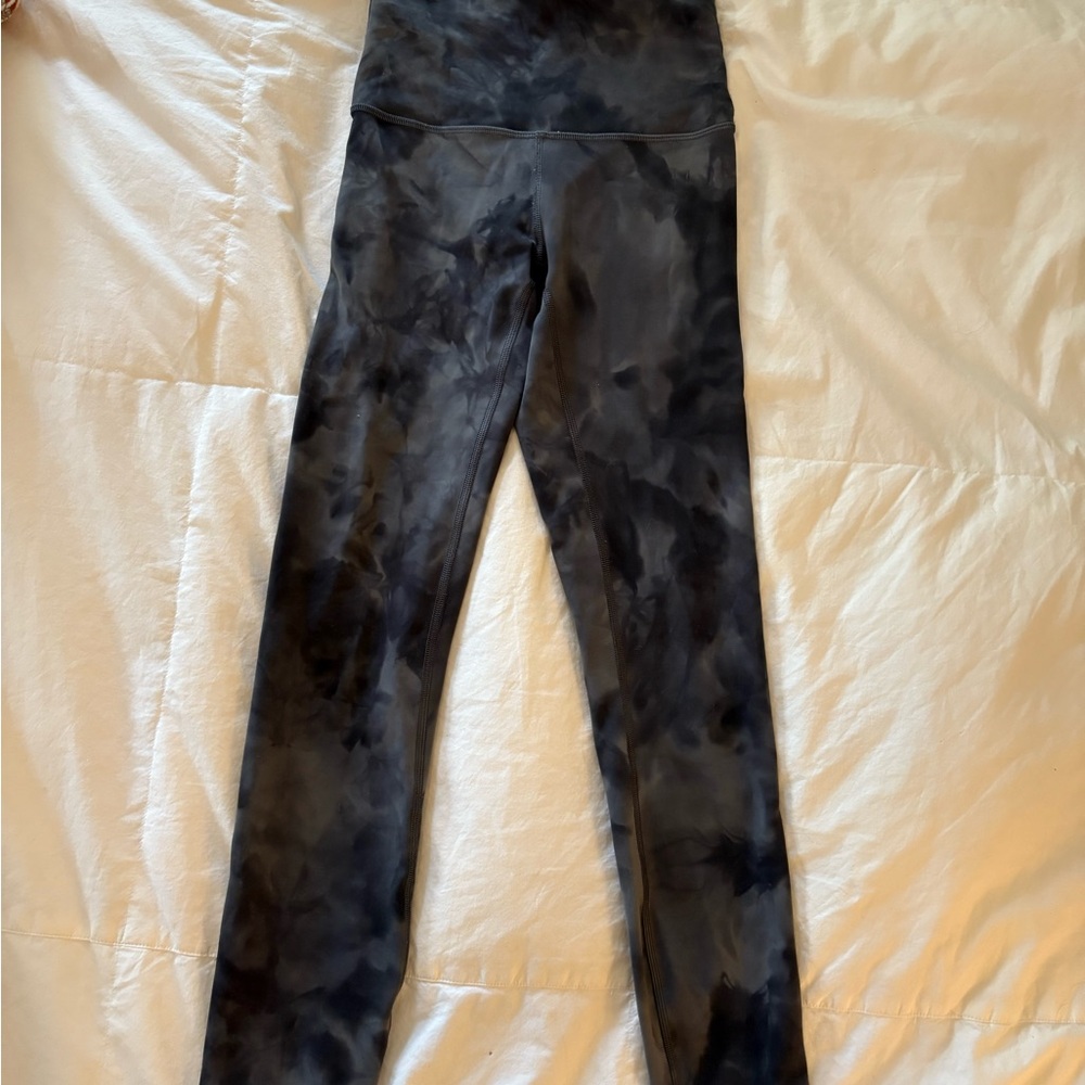 Lululemon Dark Gray Wunder Train High Rise 25” Leggings